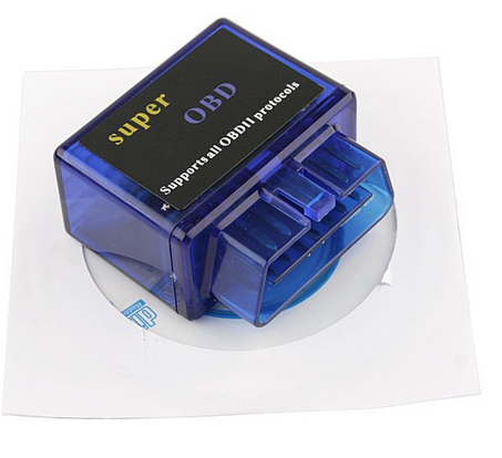 Super Mini ELM327 V1.5 OBD2 Interface Bluetooth Diagnostic Scanner Tool for Car Auto Vehicle